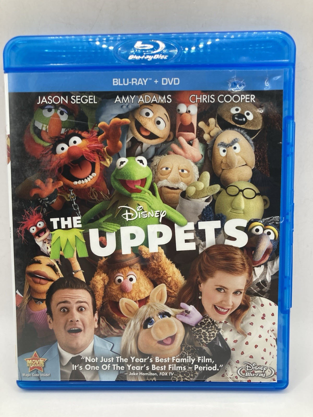 2012 Disney The Muppets Blu-ray DVD Jason Segel 103 Minutes