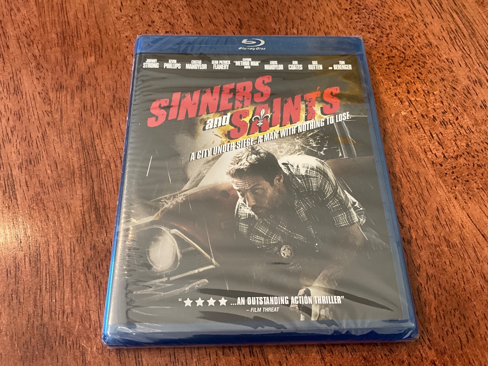 Sinners And Saints – A City Under Siege. A Man With Nothing Blu-ray New, Sealed