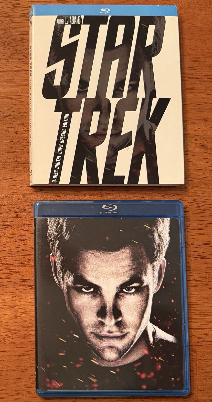 STAR TREK Blu-ray Special Edition Chris Pine J.J. Abrams PG-13 FREE SHIPPING!!