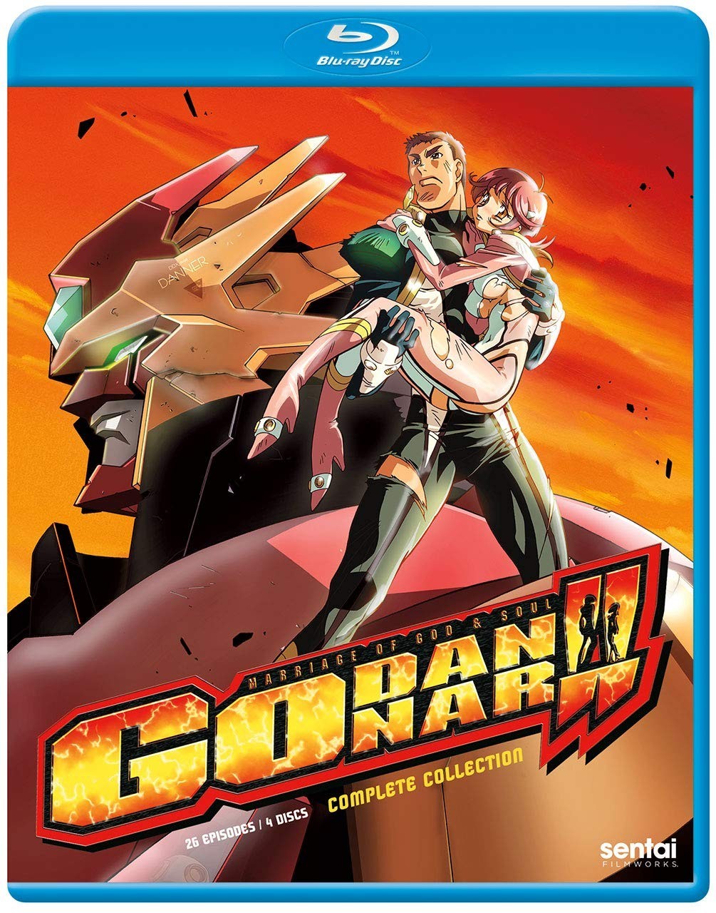Godannar: Complete Collection Blu-ray Sentai Filmworks Anime NEW SEALED Sub+Dub
