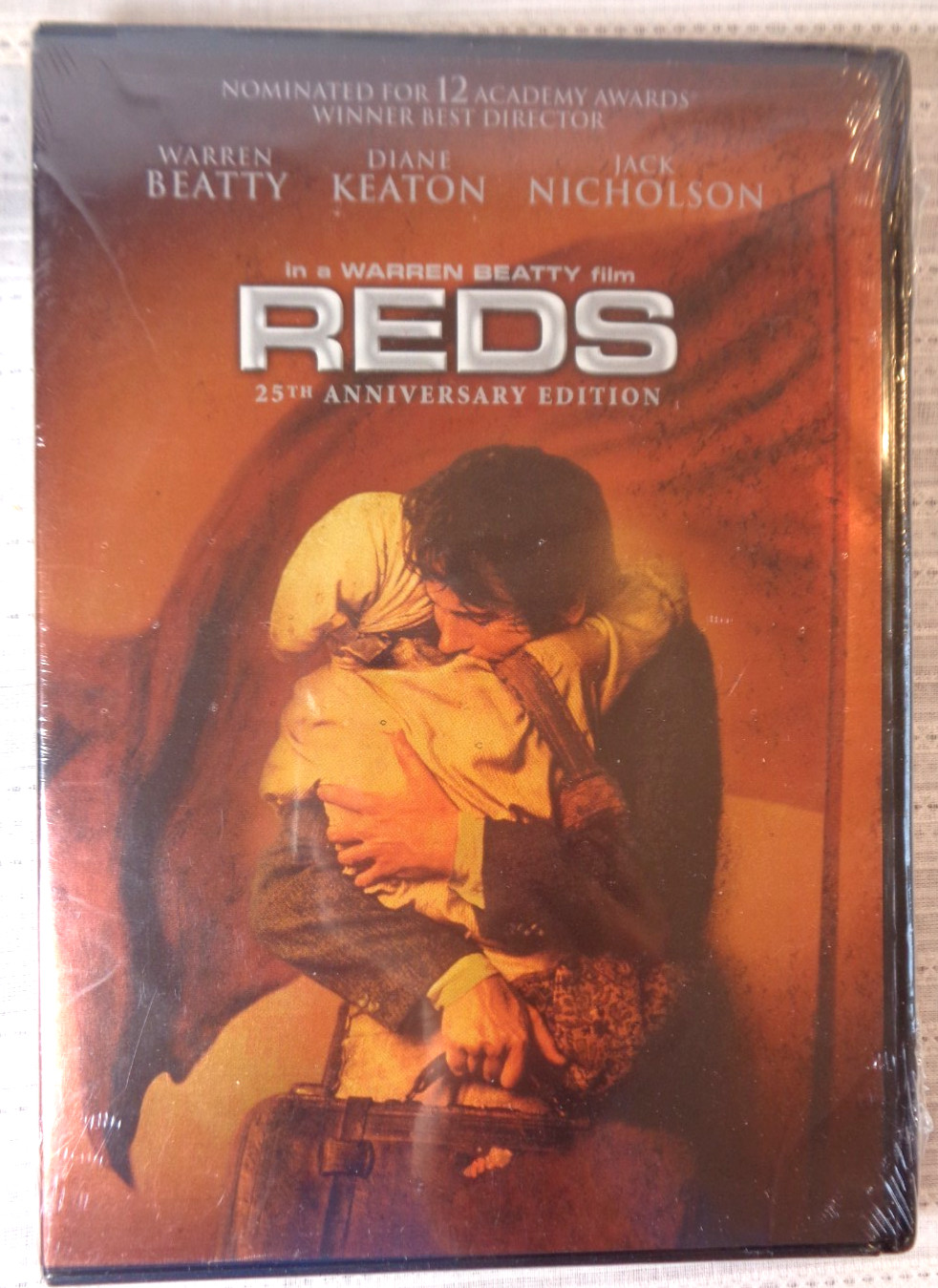Reds DVD Warren Beatty Diane Keaton Jack Nicholson 25th Anniversary Sealed New!