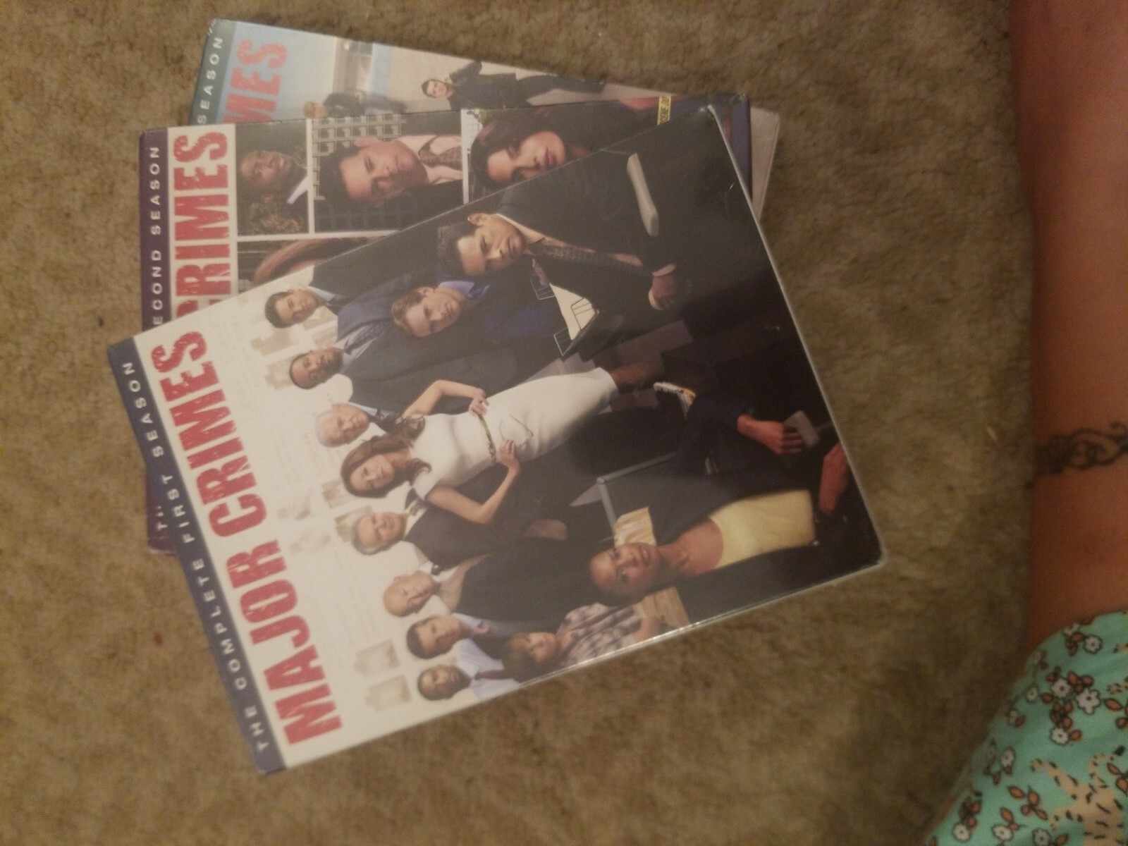 Major Crimes: Seasons 1,2,3 (DVD, 2013) authentic, factory sealed
