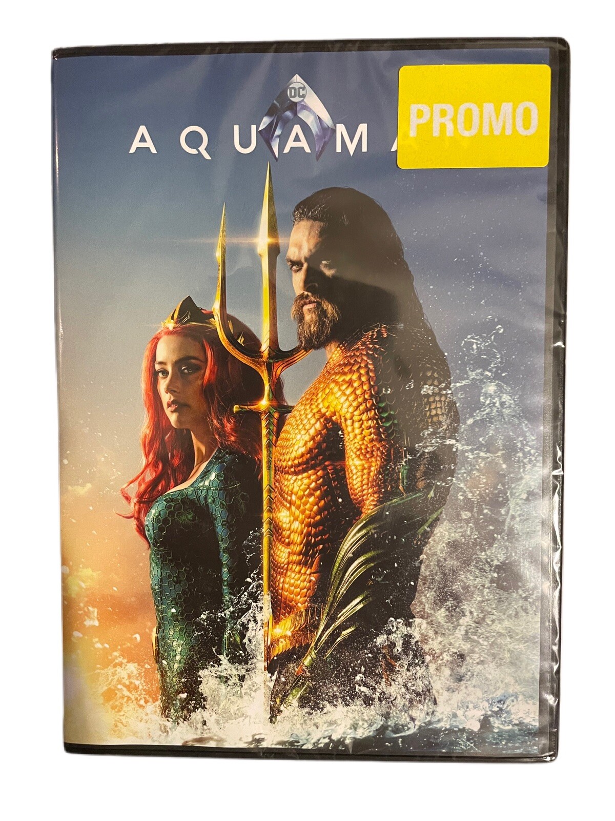 Aquaman DVD 2018 Widescreen Jason Momoa Amber Heard Willem Dafoe NEW Sealed
