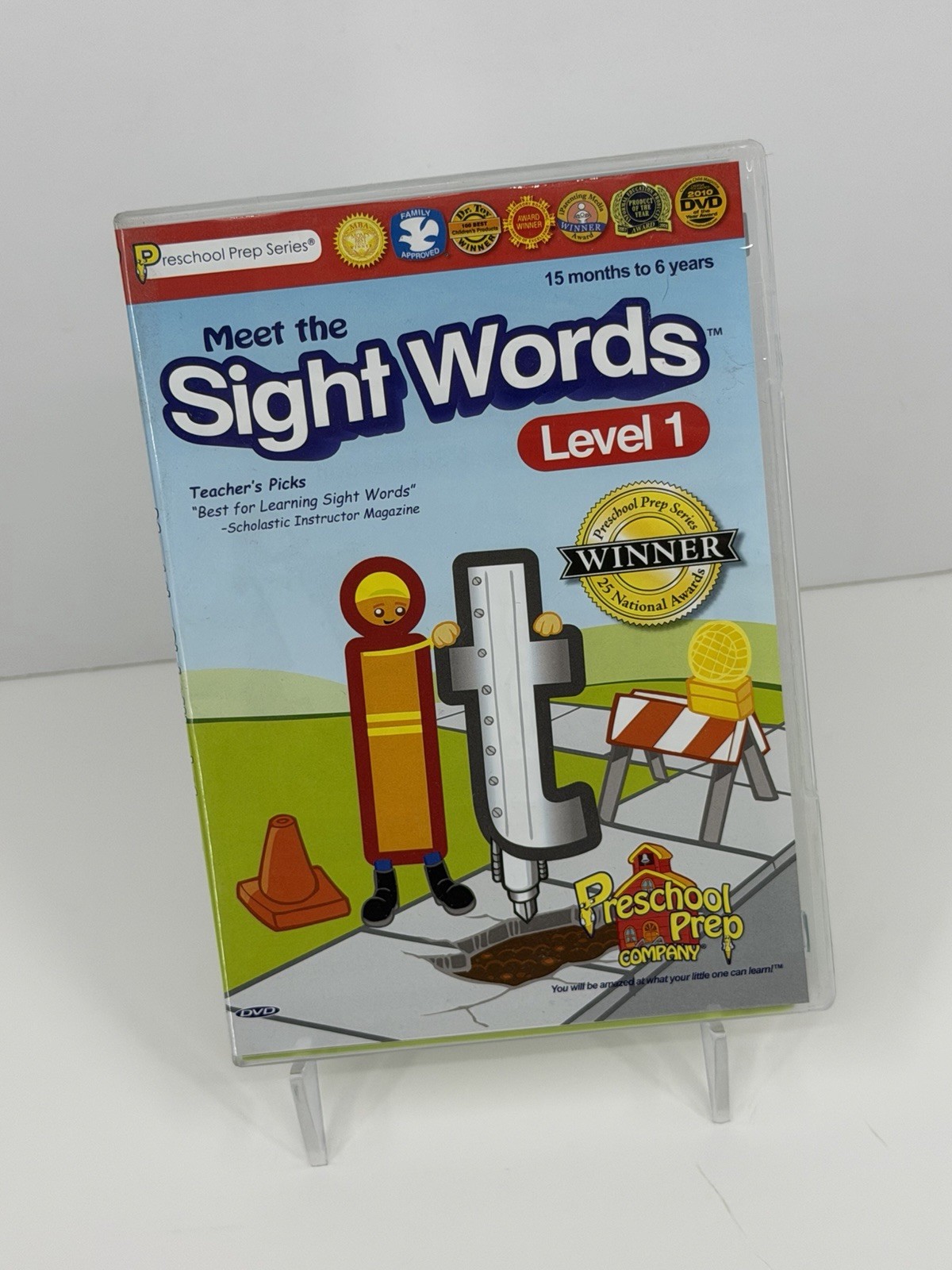 Preschool Prep Series Meet The Sight Words Level 1 (DVD, 2008)