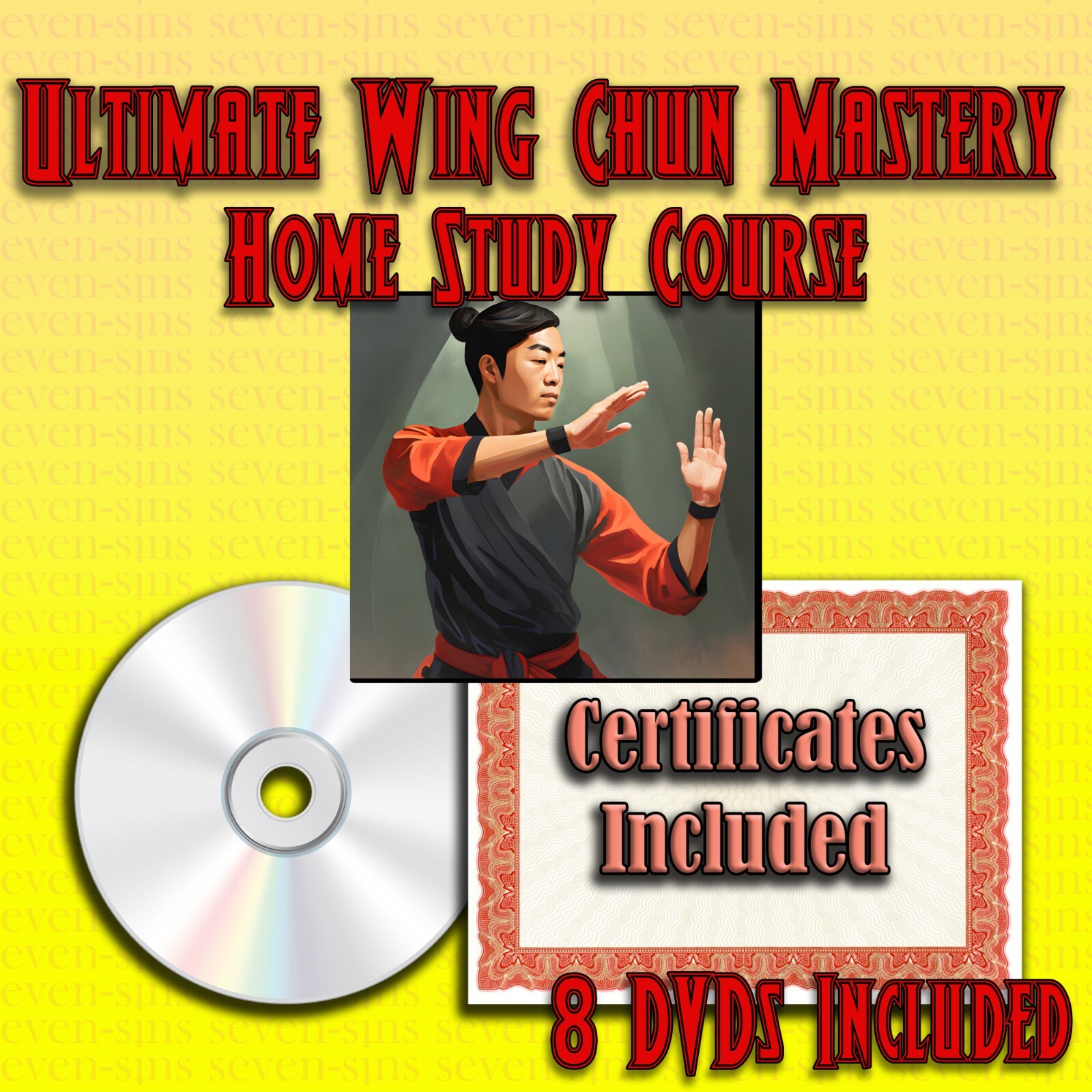 Home Study Course – Ultimate Wing Chun Mastery (DVDs + Certificates)