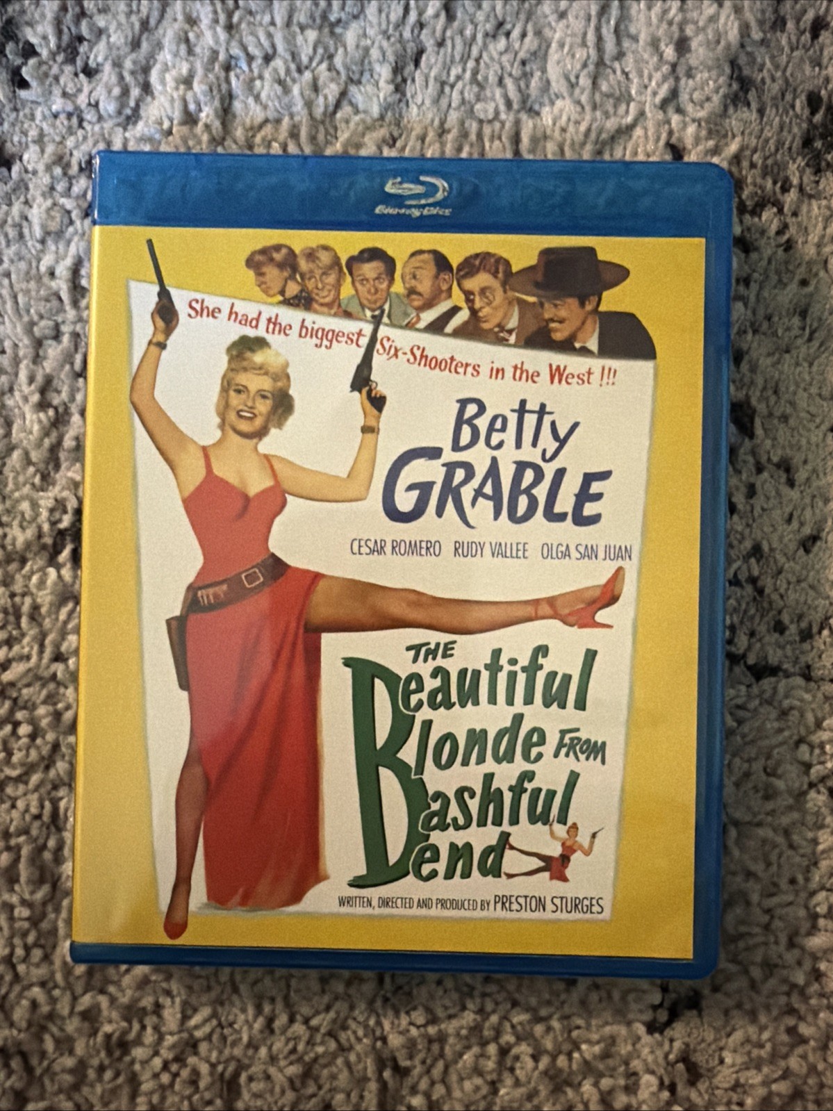 The Beautiful Blonde from Bashful Bend 1949 Blu-ray Betty Grable OOP Kino Lorber