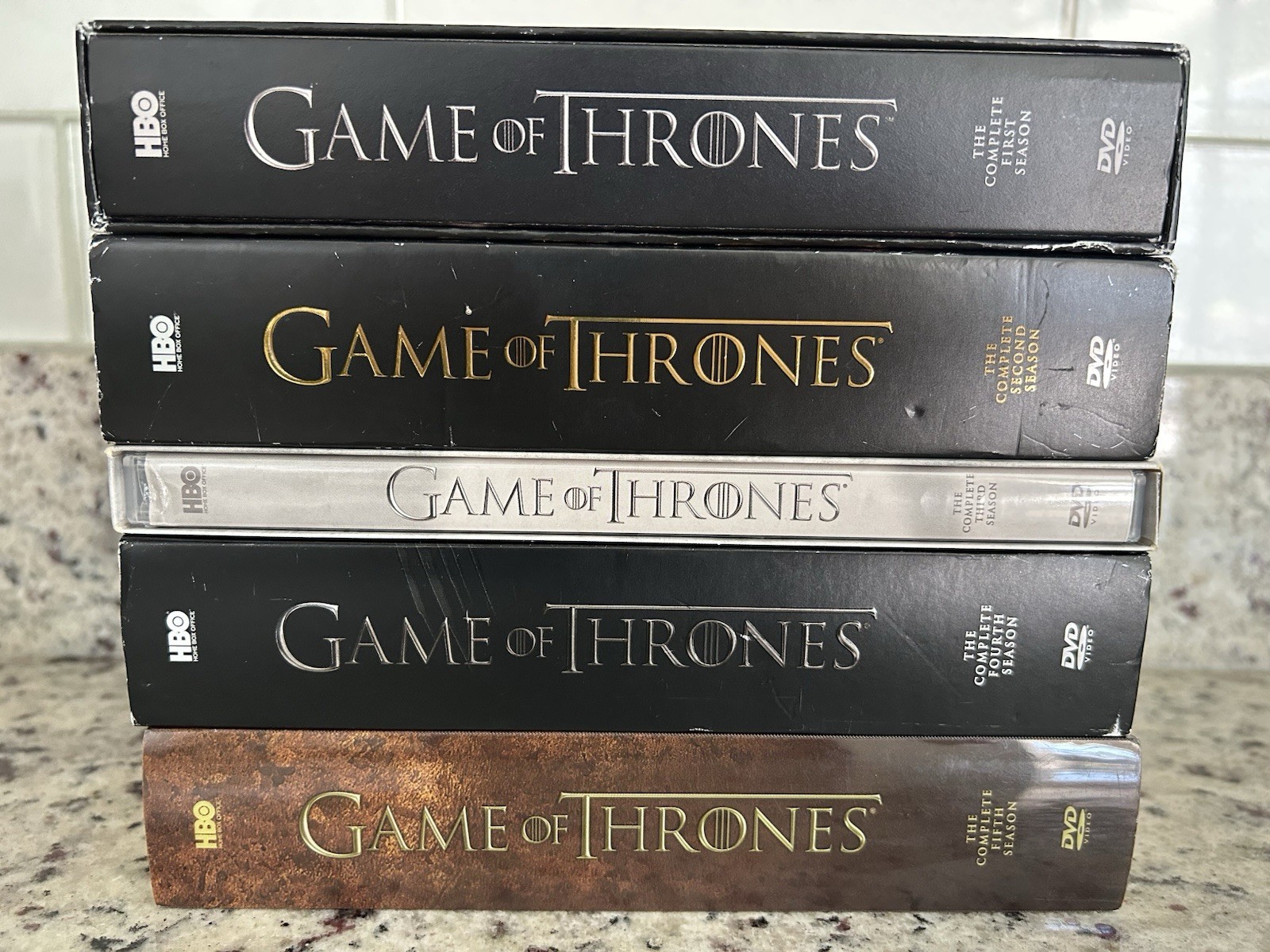Game of Thrones DVD Series 1, 2, 3, 4, 5