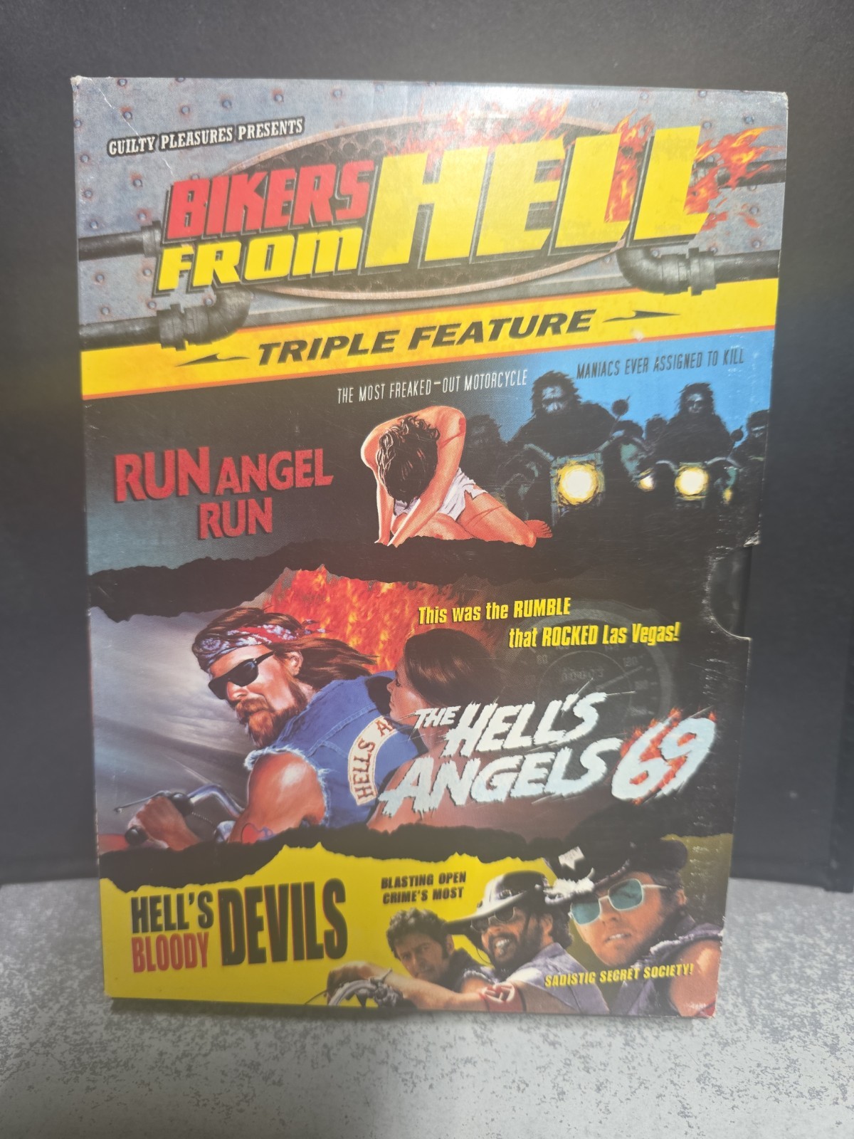 Bikers From Hell 3 DVD Run Angel Run, Hell’s Angels 69, Hell’s Bloody Devils VGD