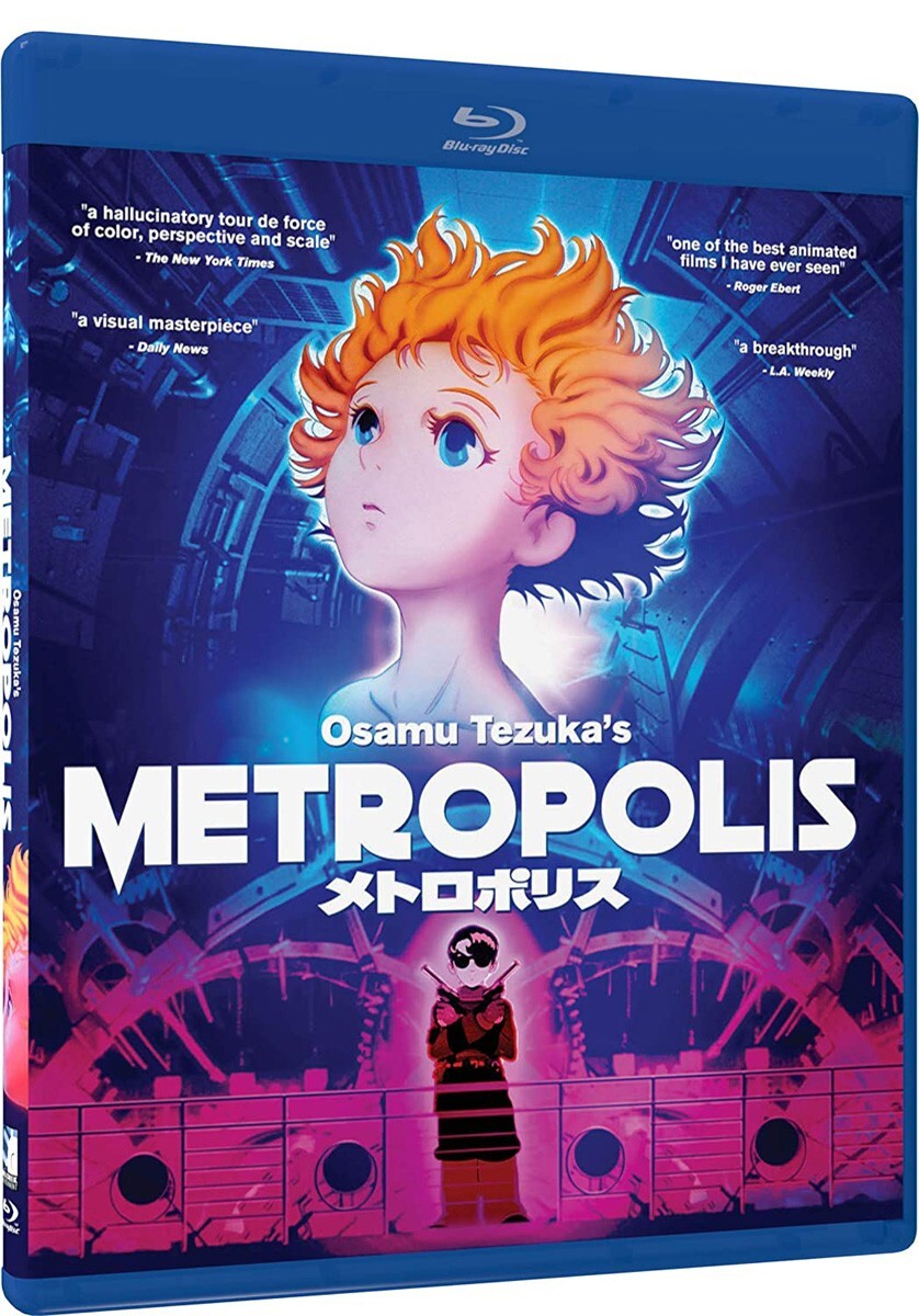 Osamu Tezuka’s METROPOLIS Blu-ray BD – Japanese Anime **NEW/SEALED** FREE SHIP