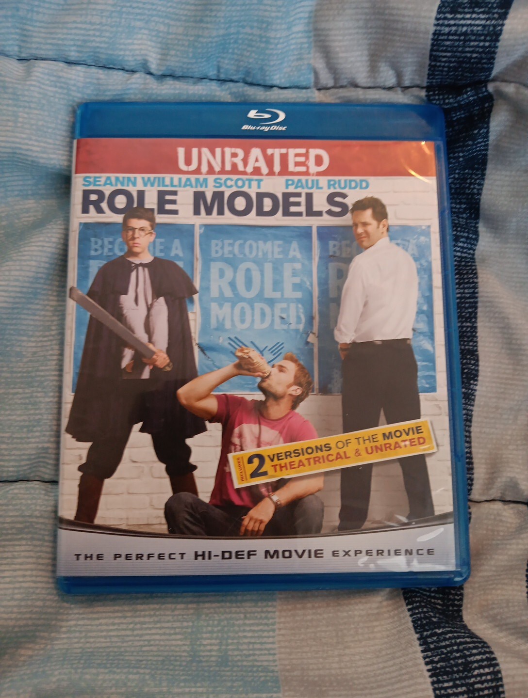 💿Role Models💿 [VERY GOOD] Unrated (Blu-ray, 2008) ✔️