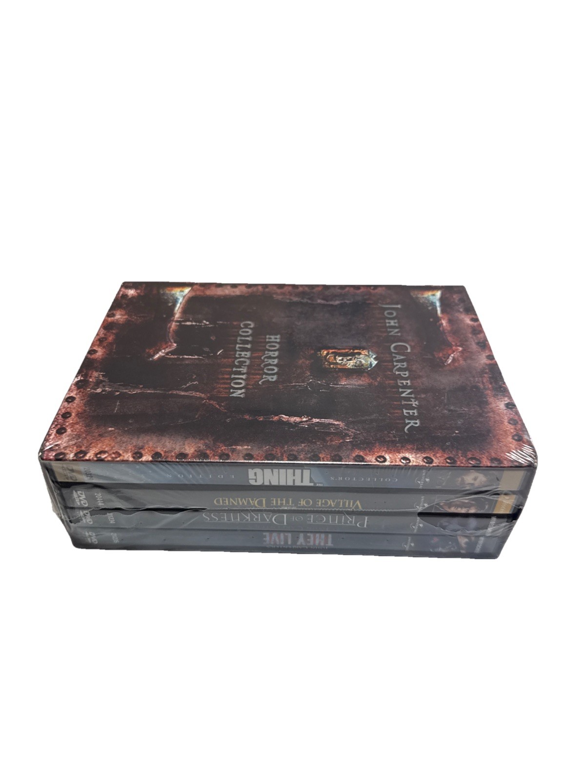 John Carpenter Horror Collection Box Set (DVD, 4-Disc Set) They Live, The Thing