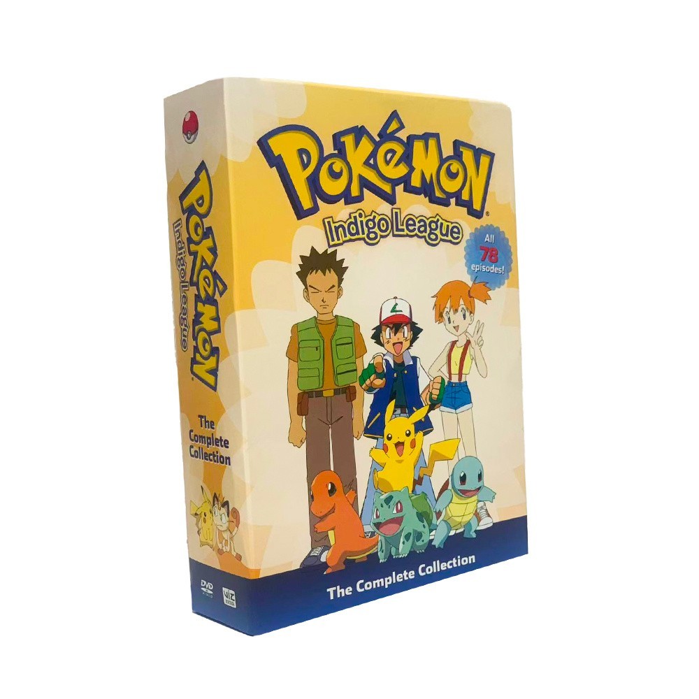 Pokemon Indigo League S1 DVD Box Set All 78 Episodes NTSC R1 Brand New Sealed