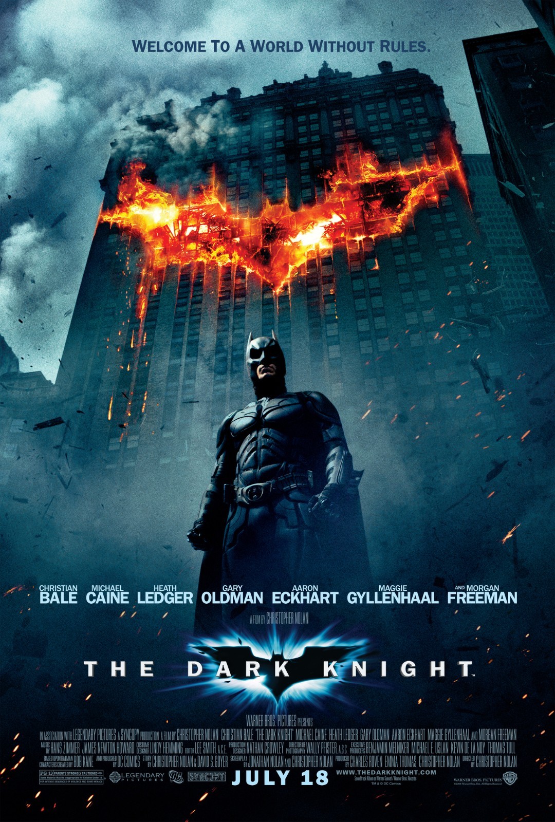 The Dark Knight (DVD, 2008) – **DISC ONLY – NO CASE**