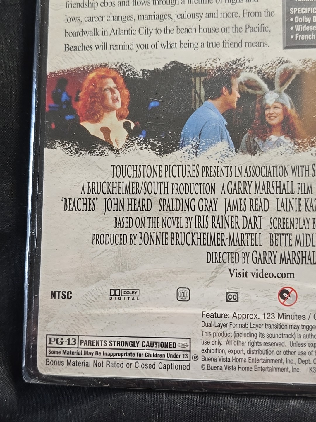 Beaches DVD 1988 Special Edition 2005
