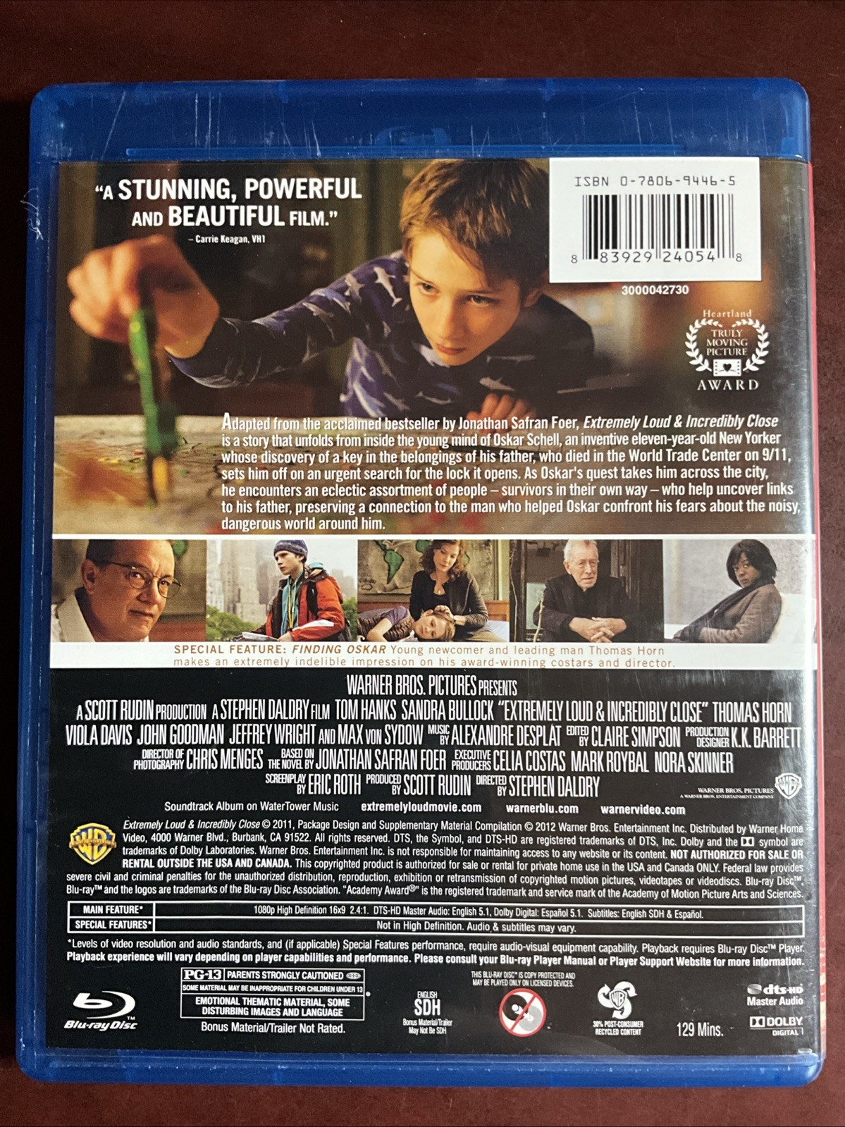 Extremely Loud & Incredibly Close (Blu-ray)