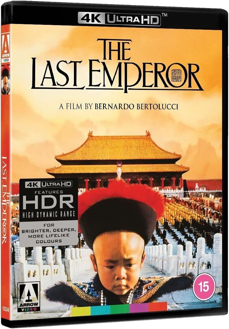 THE LAST EMPEROR (1987) 4K UHD Blu-Ray Standard Edition NEW