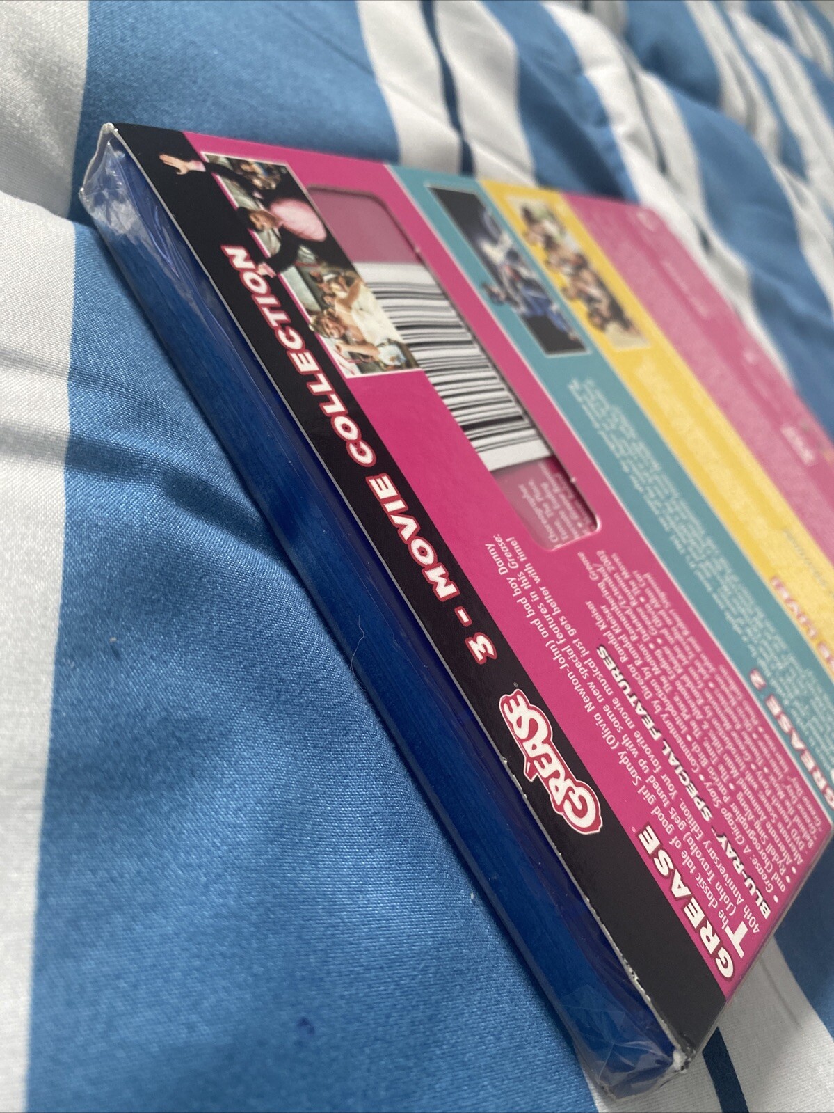 The Grease Collection (Blu-ray) Grease 2 Grease Live Slipcover!! New Sealed