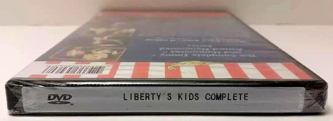 Liberty’s Kids: The Complete Series DVD (4 Disc Set) 40 Episodes *NEW* FREE SHIP