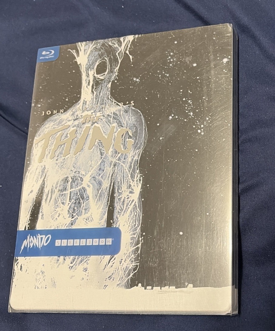 The Thing Blu-ray Mondo Exclusive Steelbook Edition with Slipcover RARE OOP USED