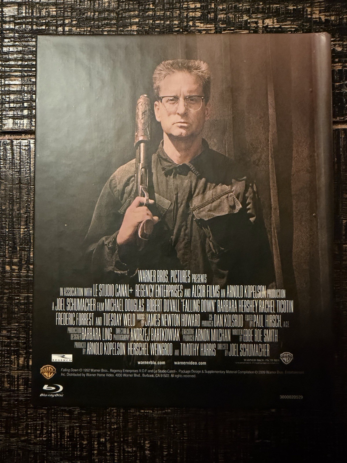 Falling Down Digibook Blu-ray Starring Michael Douglas, Robert Duvall Oop