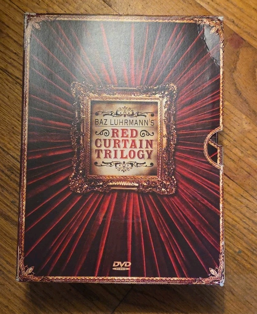 Baz Luhrmann’s Red Curtain Trilogy Strictly Ballroom Romeo + Juliet DVD BOX SET