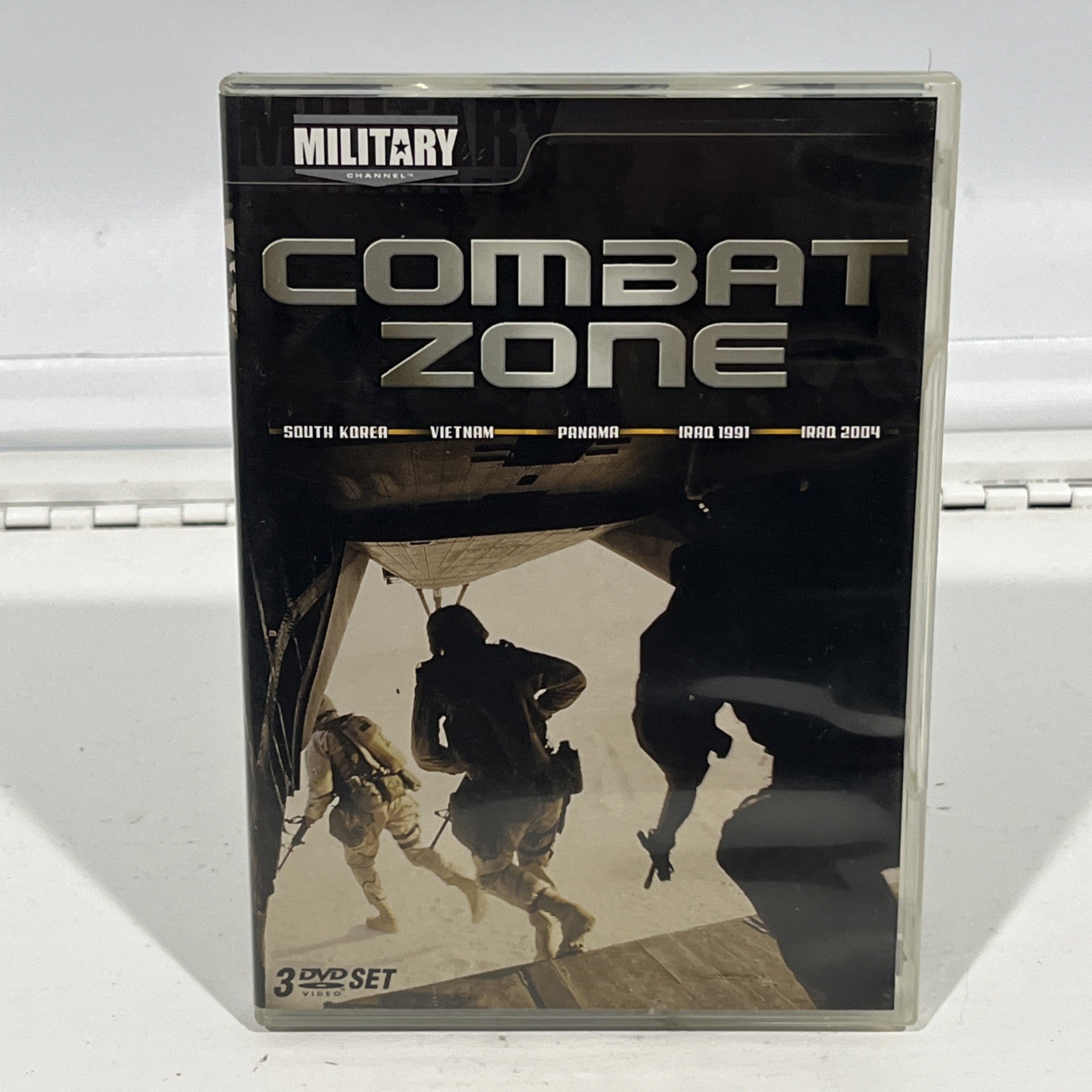 Combat Zone DVD | Military Channel South Korea Vietnam Panama Iraq 1991 2004