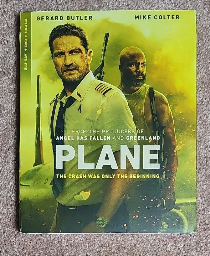 Plane Blu-ray With Slipcover New/Sealed