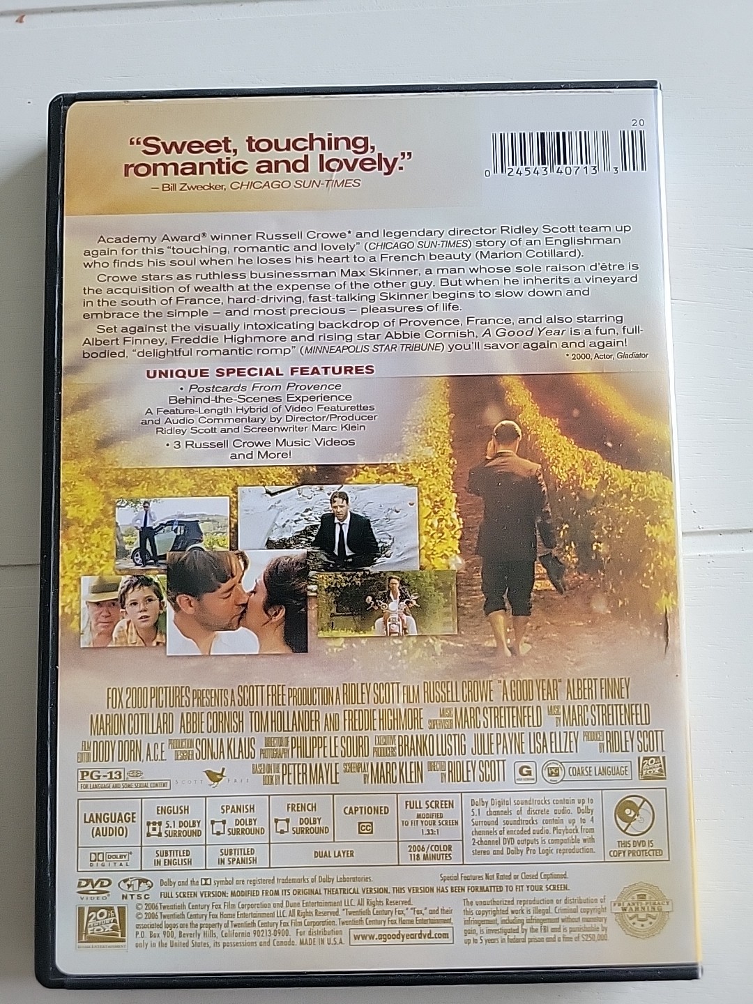 (DVD, 2007, Full Frame)