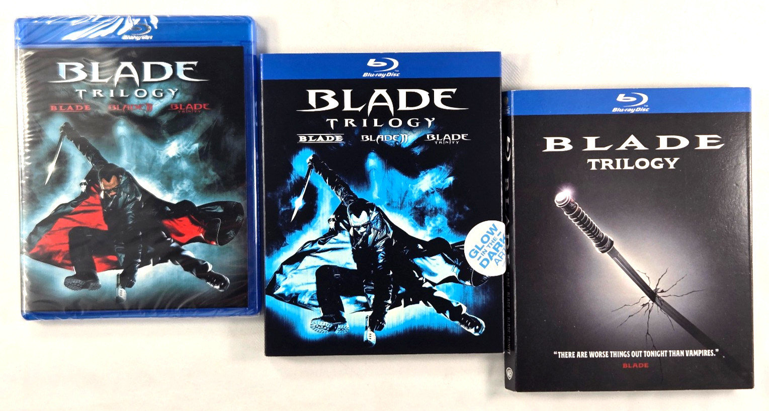 SINNERS 4K+Digital & Blade Trilogy (3x Blu-ray set + Slip Cover) VAMPIRES