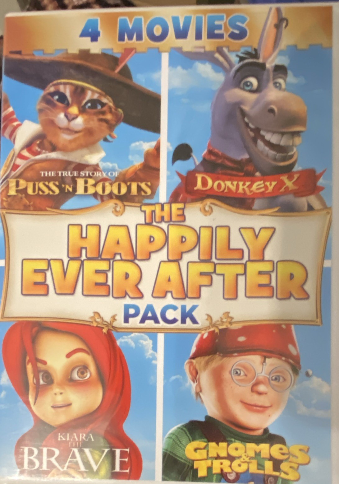 Phase 4 Films Happily Ever After Pack 4-Movie DVD PG English Widescreen 16:9