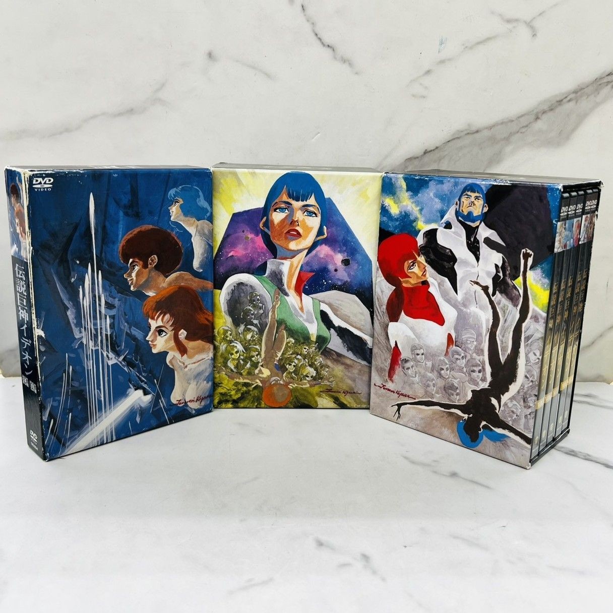 Space Runaway Ideon Anime DVD Box Set Complete Tested Japan