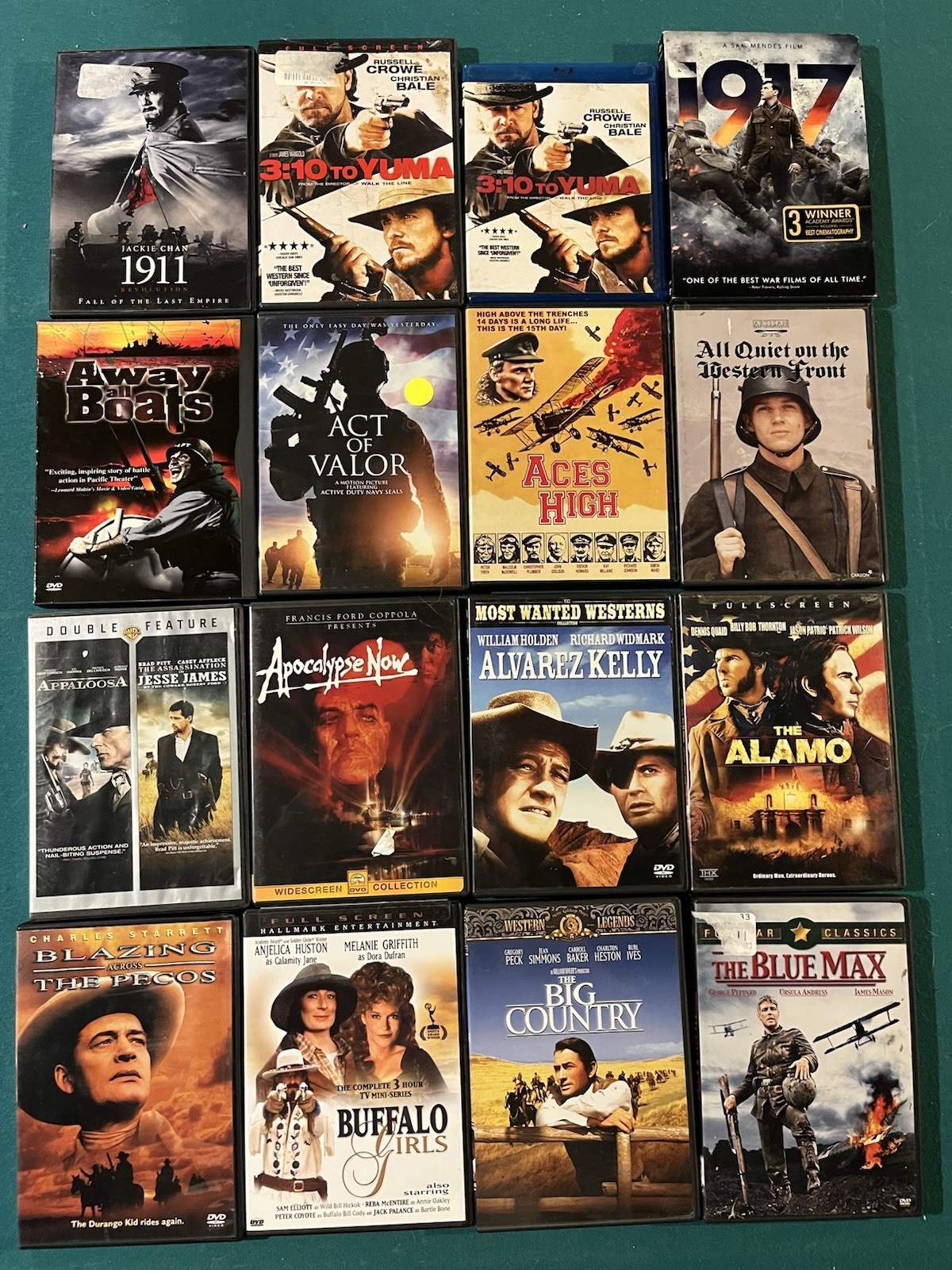 #8 Western & War DVD LOT PICK & CHOOSE $5 Flat Combined Shipping
