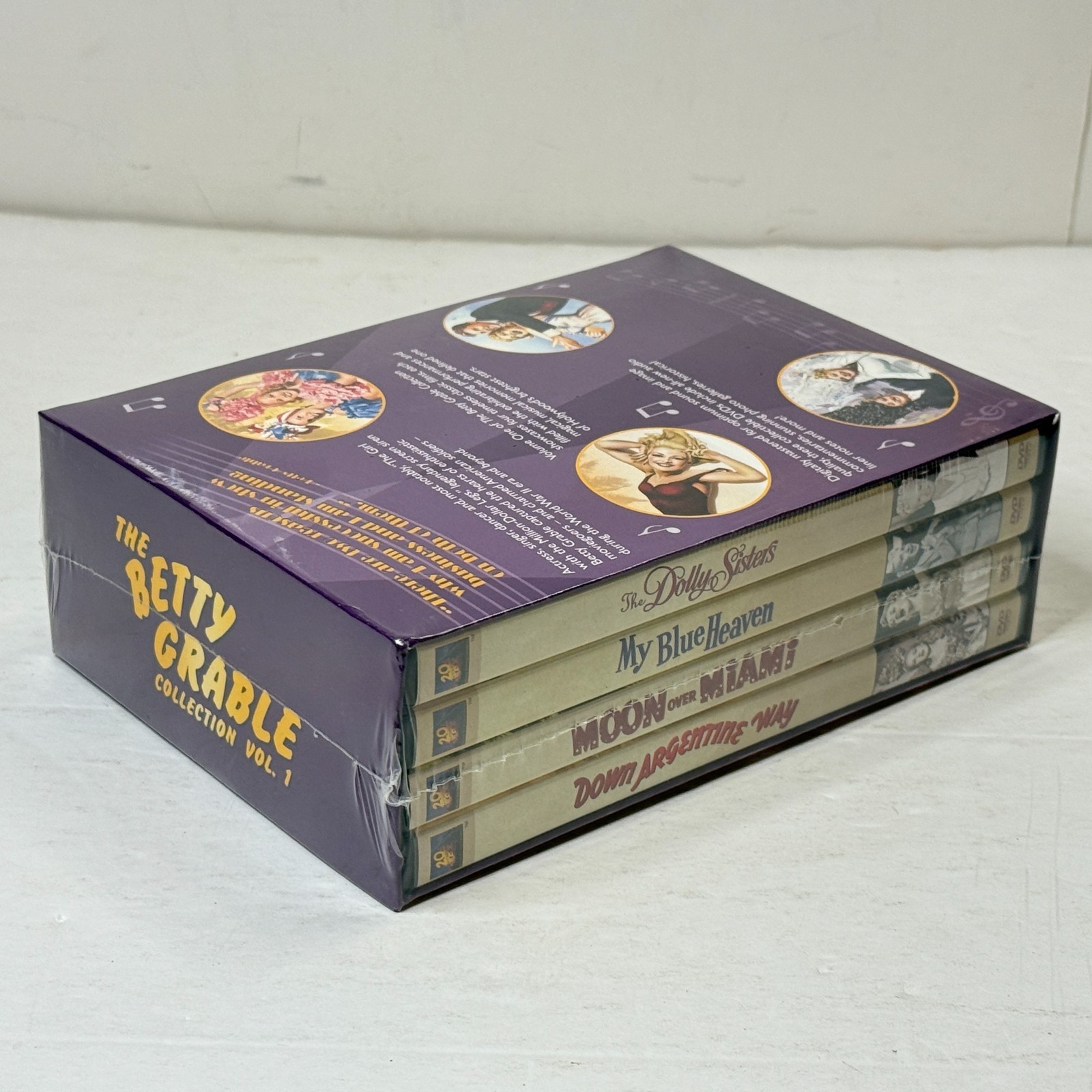 The Betty Grable Collection Volume 1 ©2006 NEW SEALED 4-Disc DVD SET