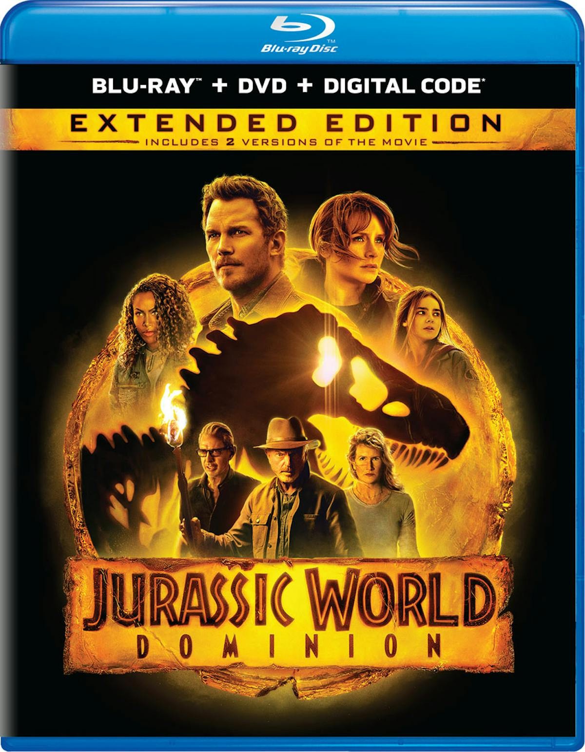 Jurassic World Dominion Blu-ray Bryce Dallas Howard NEW