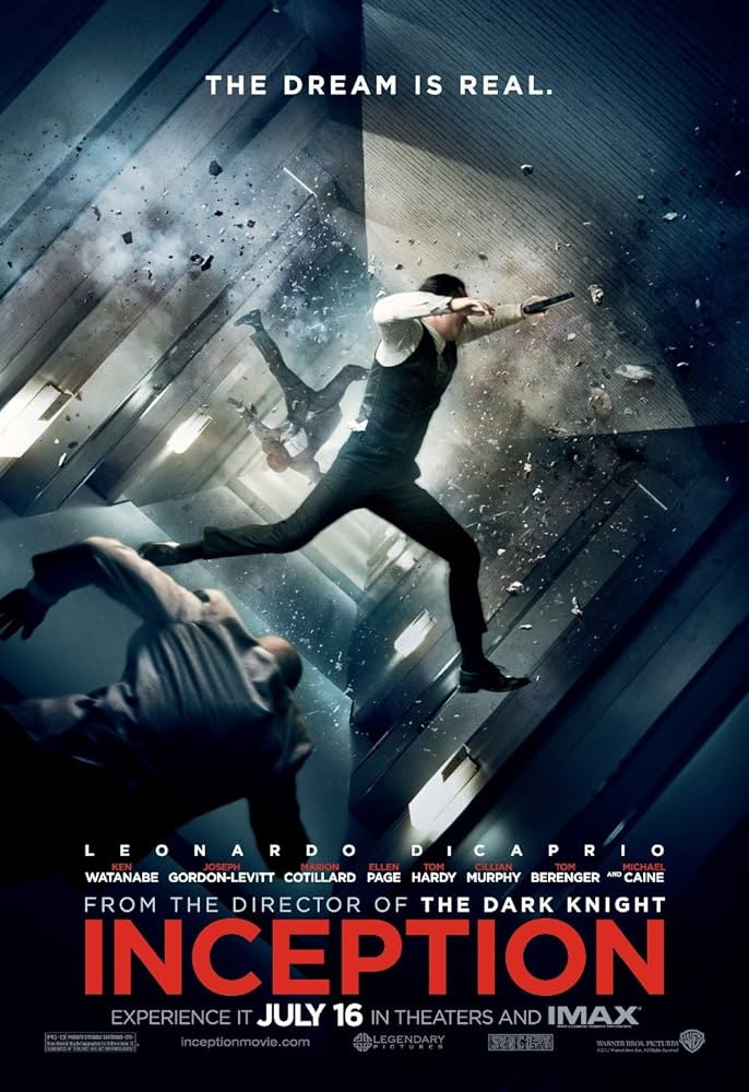 Inception – Leonardo Di Caprio ~DVD ✂️💲⬇ Very Good CHRISTOPHER NOLAN