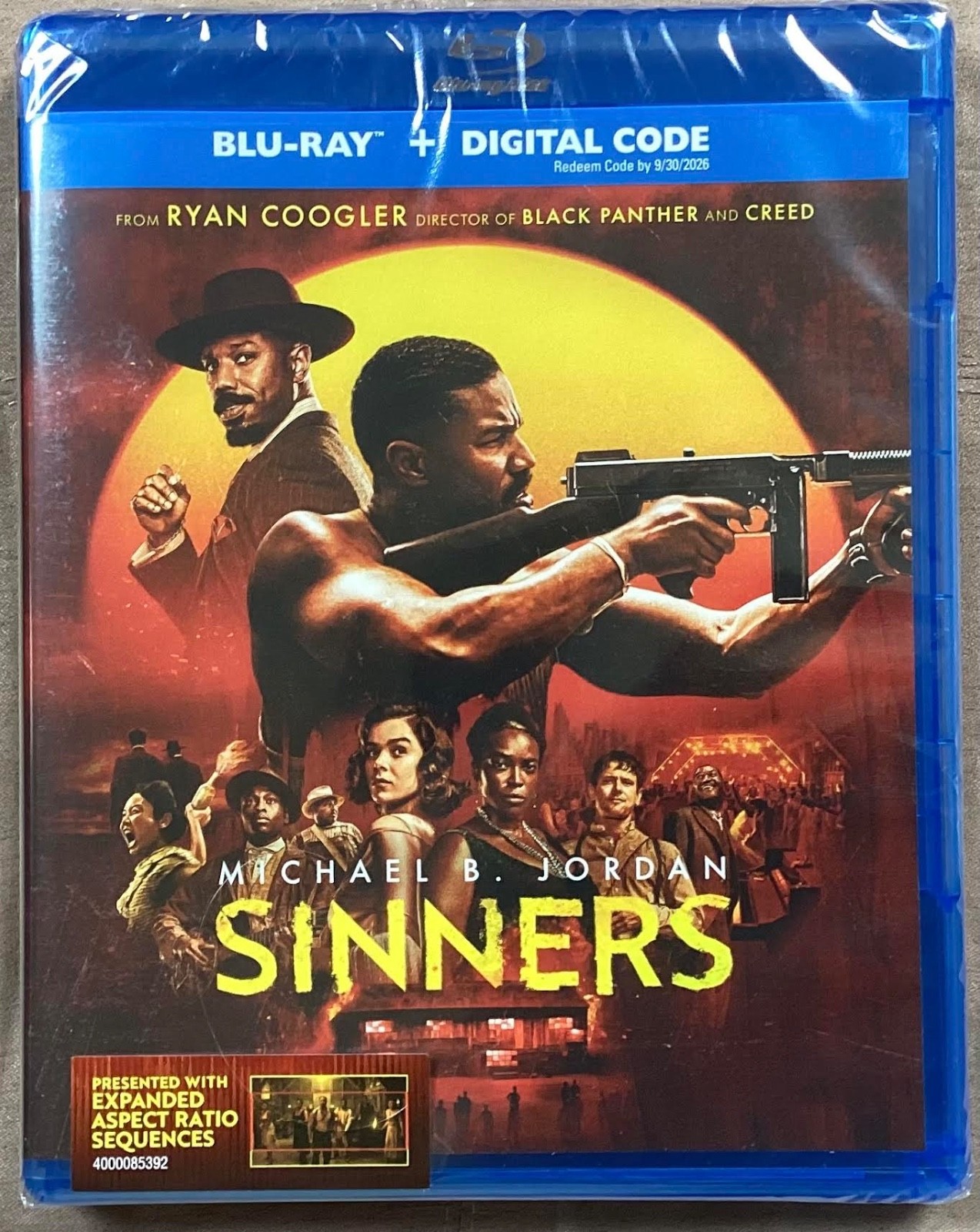 Sinners (Warner Bros July 2025) Blu-ray + Digital. Dark Comedy Sci Fi