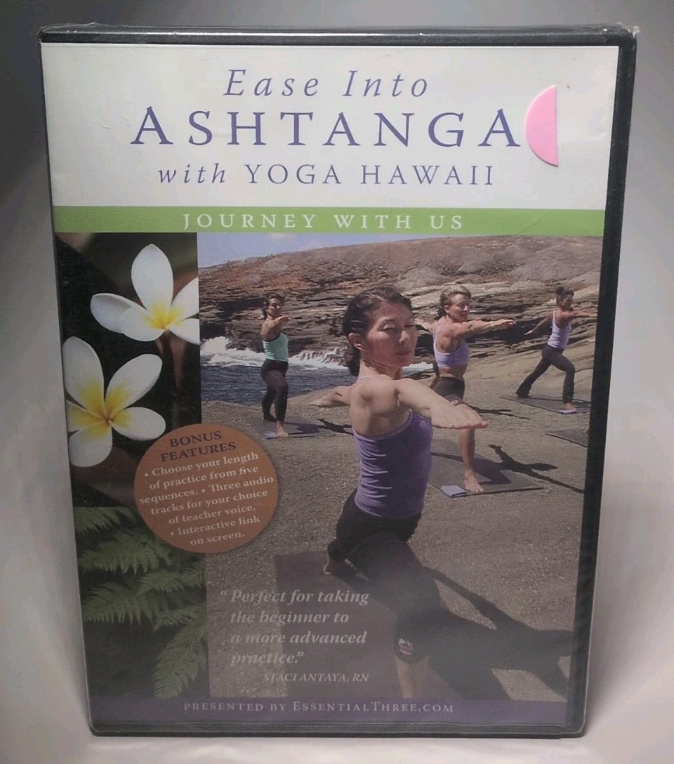 Ease Into Ashtanga With Yoga Hawaii DVD Workout Fitness Brand New B489