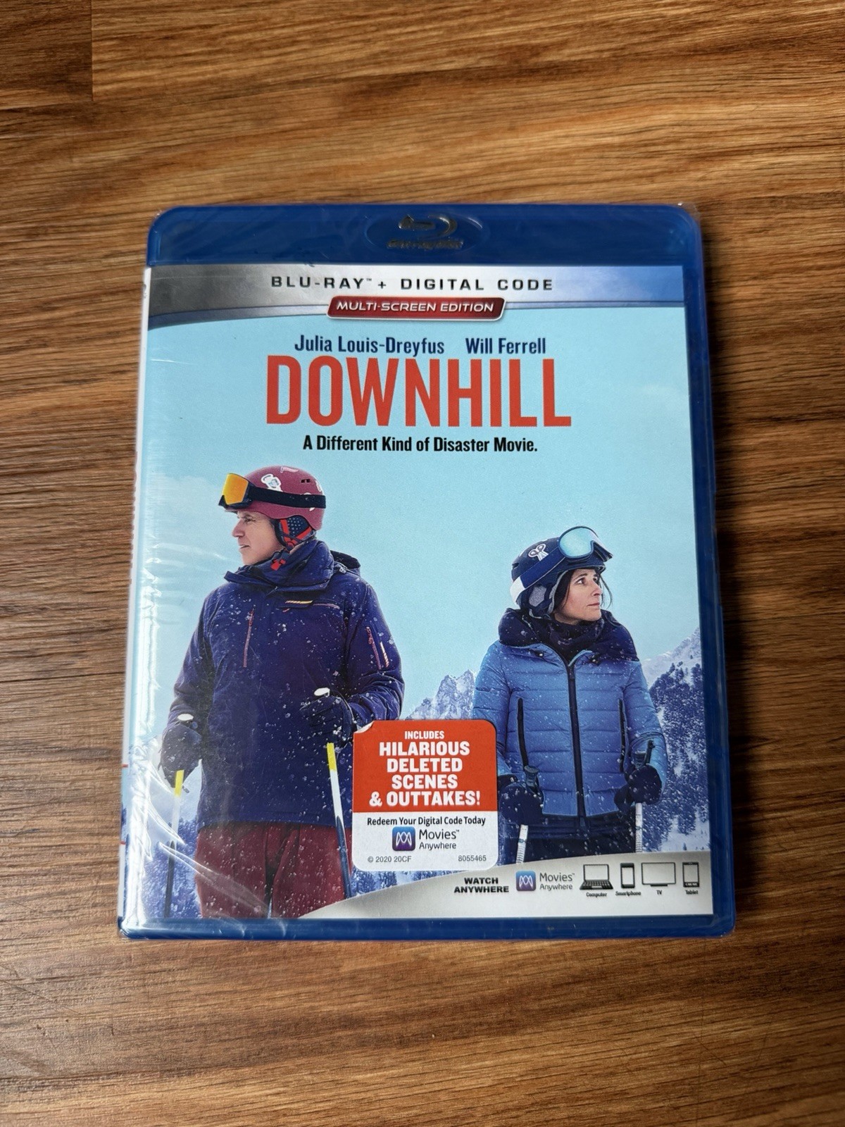 DOWNHILL [Blu-ray + Digital] Will Ferrell, Julia Louis-Dreyfus