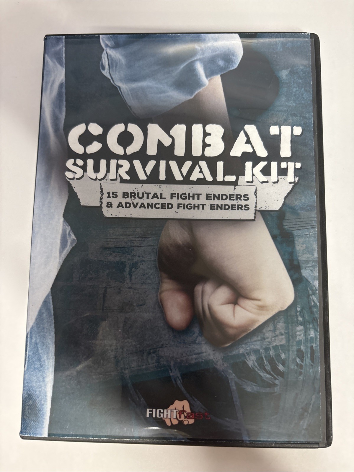 Combat Survival Kit Self Defense Training DVD 2 Disc Set Fight Fast Fight Enders