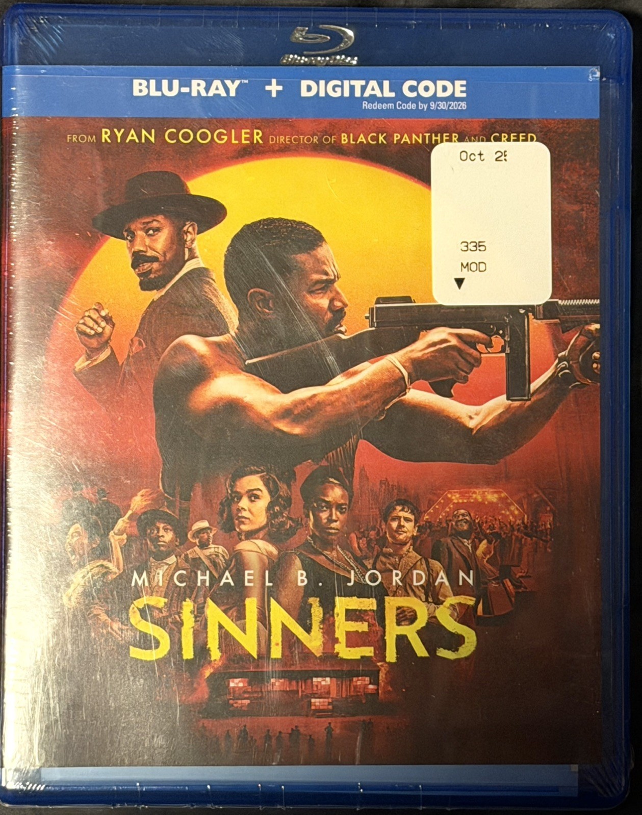 Sinners Blu-ray + Digital NEW Free Shipping