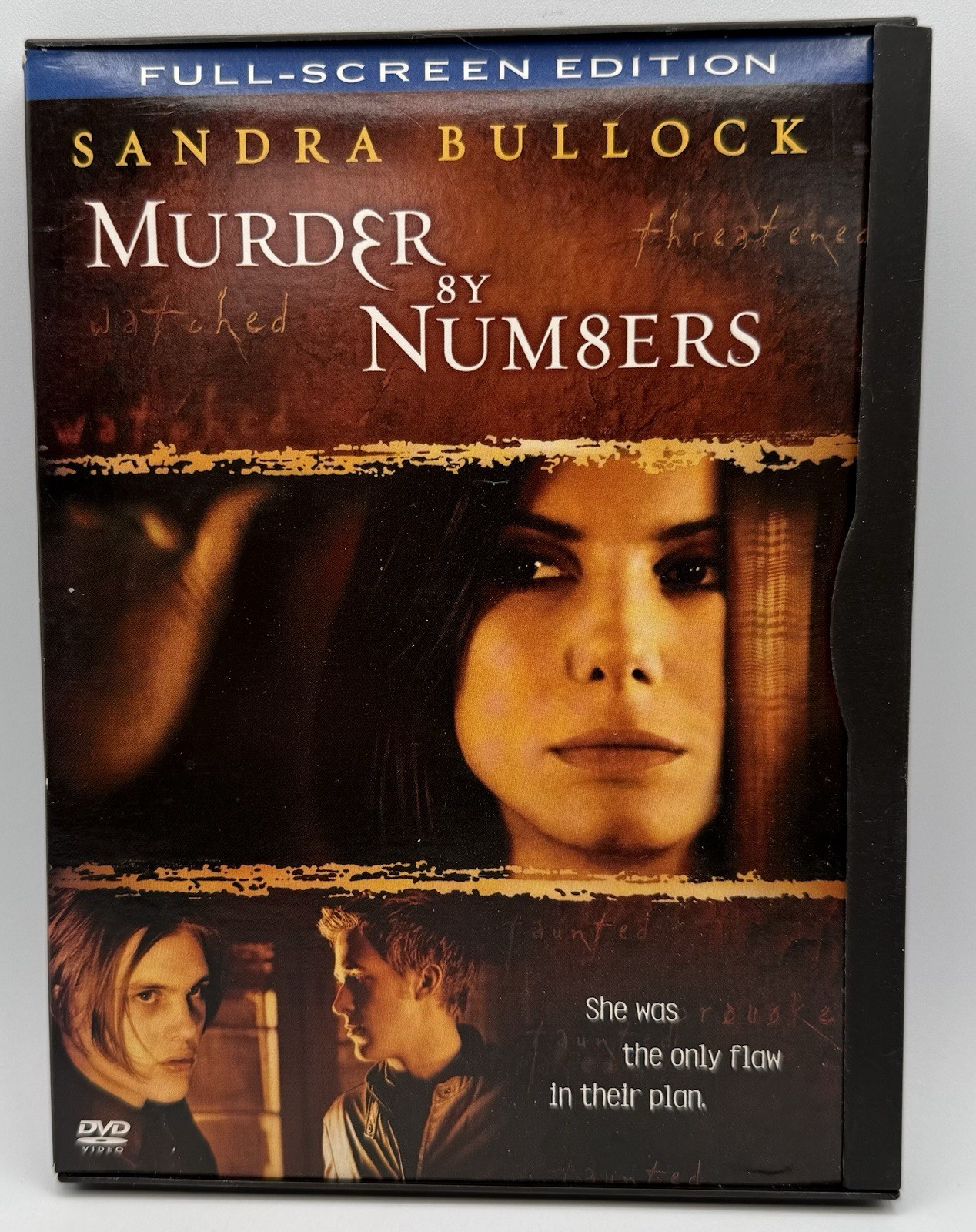 Murder By Numbers DVD Widescreen Sandra Bullock Ryan Gosling Michael Pitt 2002