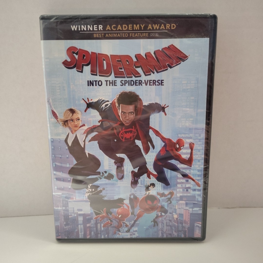 Spider-Man: Into the Spider-Verse (DVD, 2018) New/Sealed