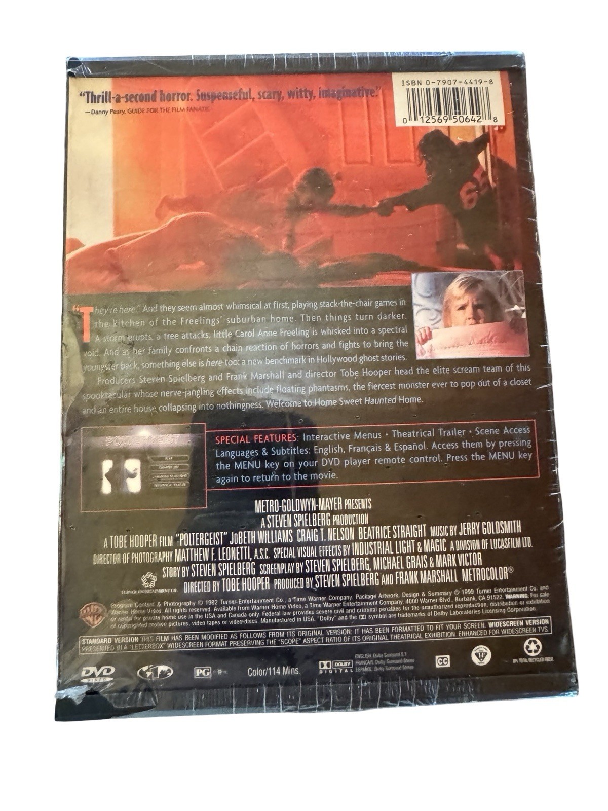 Poltergeist (DVD, 2000) Snapcase ~ New/Sealed