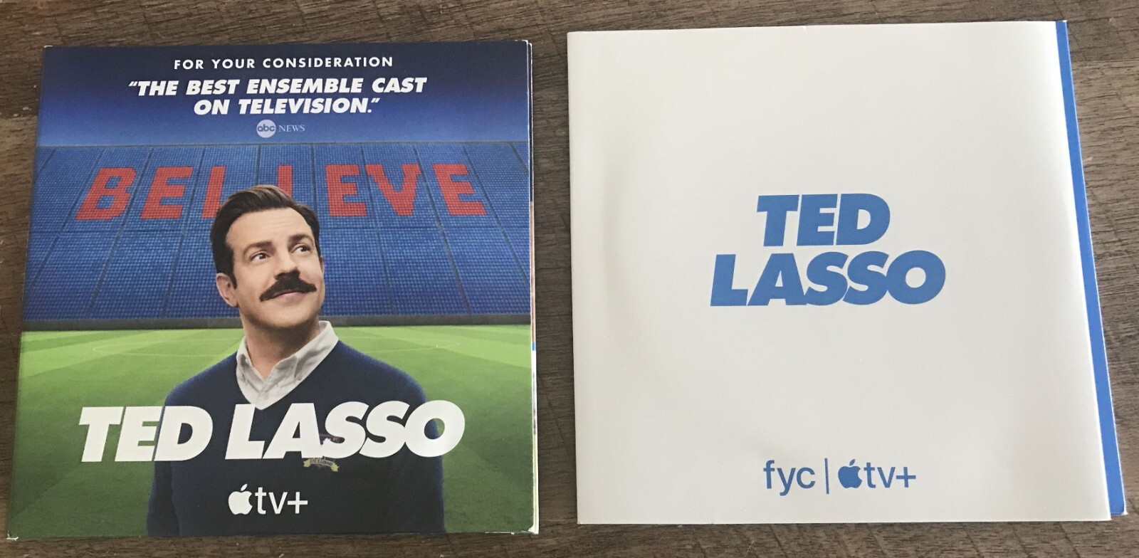 TED LASSO FULL SEASONS 1 & 2 FYC TRADE ONLY DVD SETS APPLE TV 22 EPS EXC COND