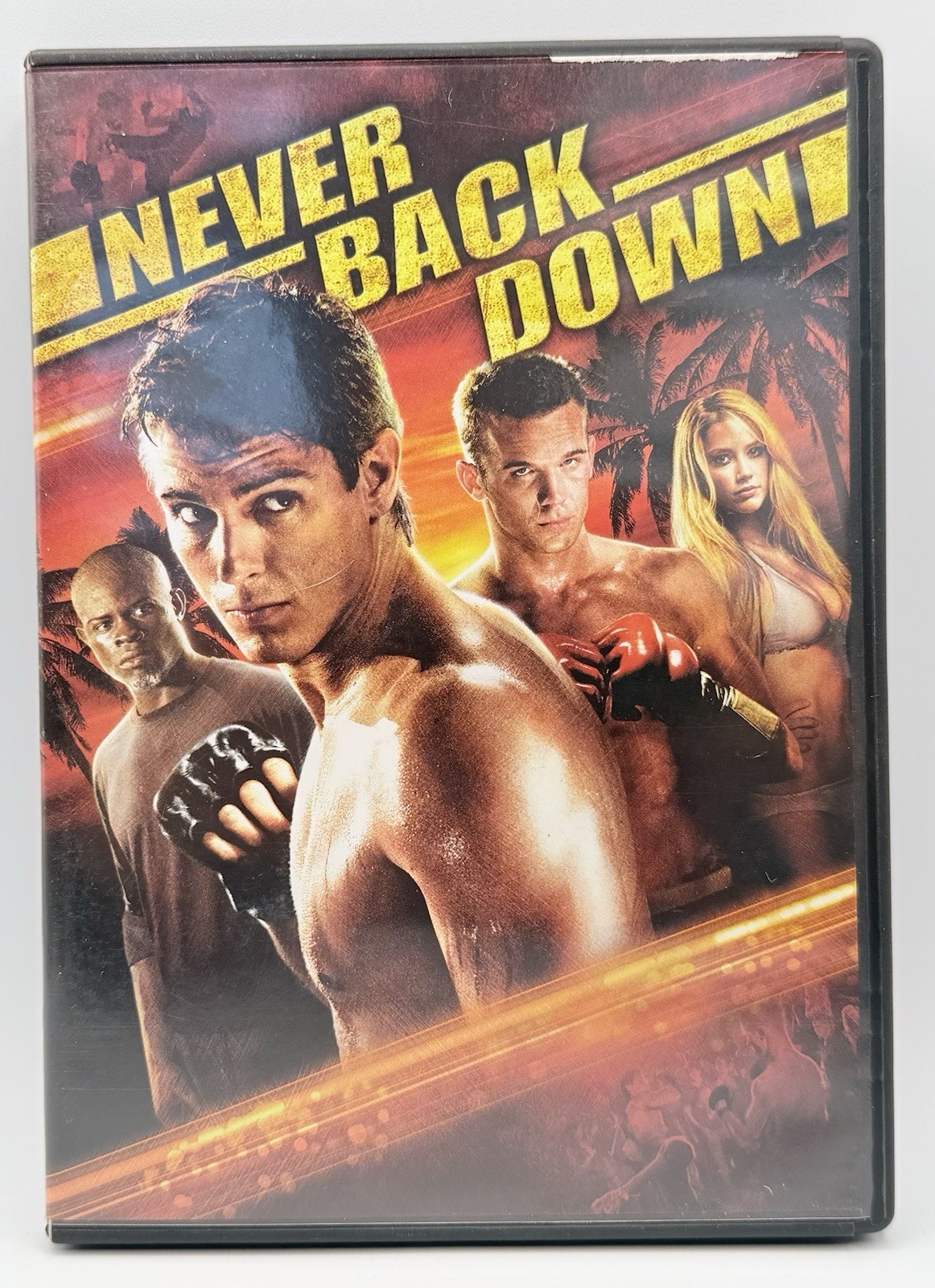 Never Back Down DVD Widescreen Sean Faris Amber Heard Leslie Hope 2008