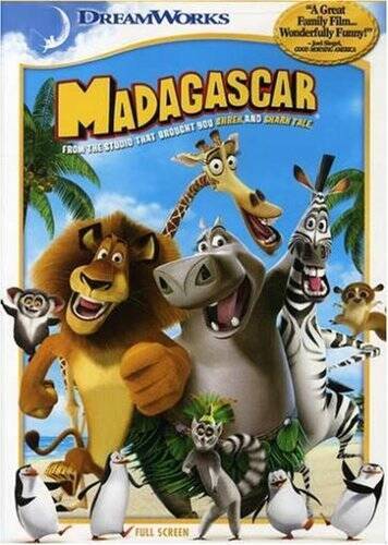 Madagascar (Full Screen Edition) – DVD – VERY GOOD