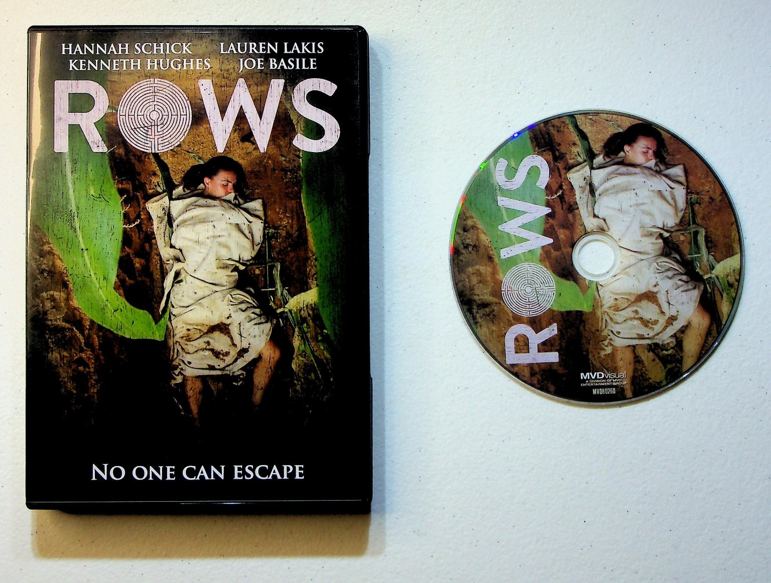 ROWS DVD (2018) Hannah Schick, Lauren Lakis Horror Fantasy MVD Visual 82 Min
