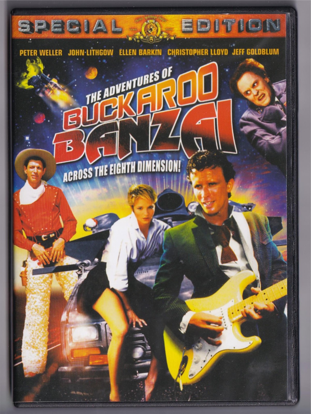 The Adventures of Buckaroo Banzai DVD Special Edition Peter Weller NM