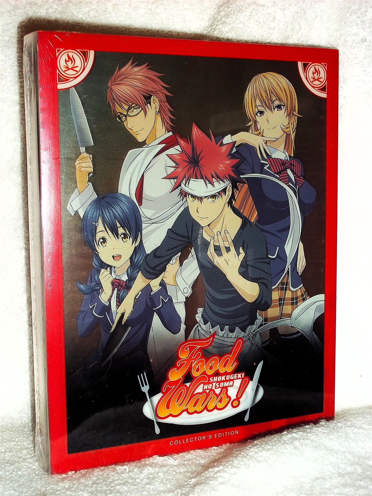 Food Wars Season 1 One (Blu-ray, 2025, STEELBOOK) NEW anime shonen slice of life