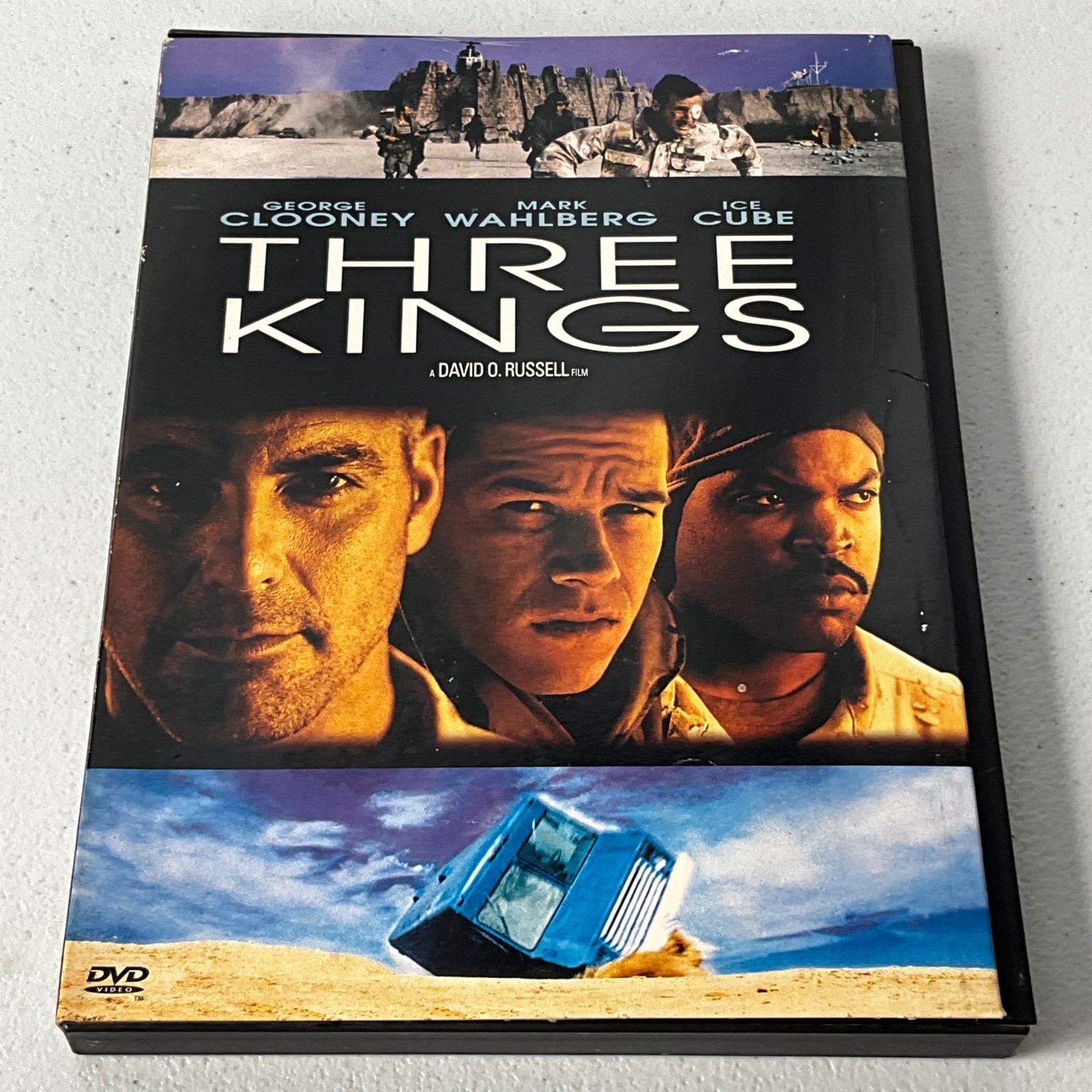 Three Kings DVD 1999 George Clooney Mark Wahlberg Ice Cube David O. Russell